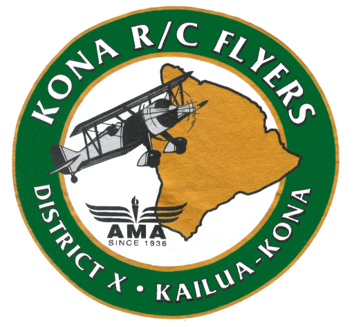 Kona R/C Flyers T-Shirt Logo